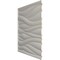 Ekena Millwork 19 5/8in. W x 19 5/8in. H Ripple EnduraWall Decorative 3D Wall Panel Covers 2.67 Sq. Ft. WP20X20RPBGL - alternate 6